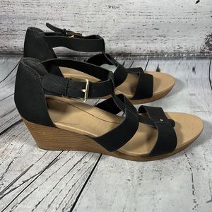 Dr Scholls Barton Strap Wedge Sandal